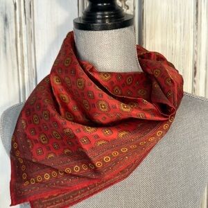 No Tags Classic Look Fall Colors Scarf Square